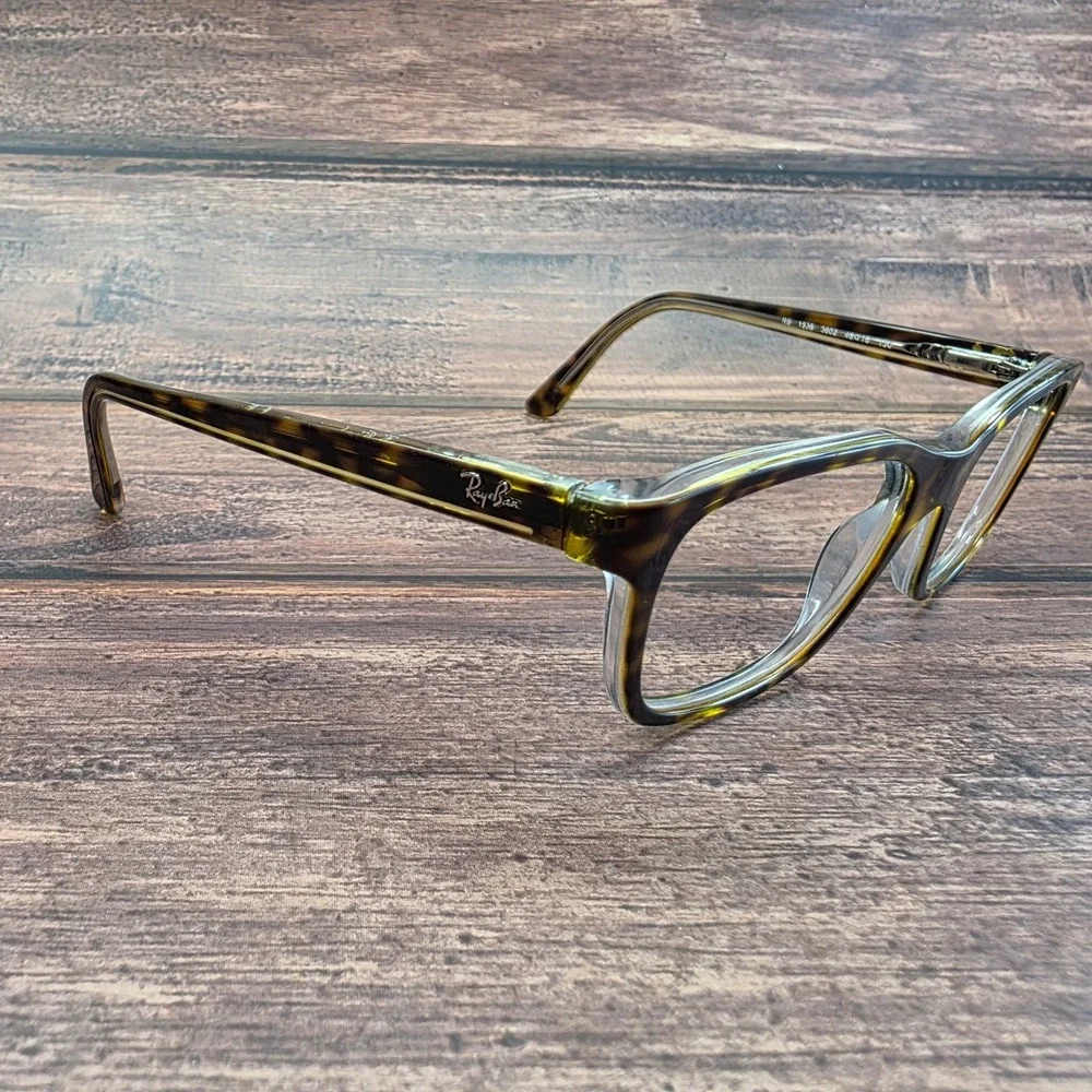 Ray-Ban RB 1536 3602 Tortoise Square Eyeglasses Frames 48-16 130